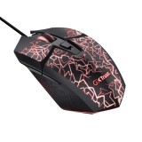 Mouse Trust GXT 113 Felox 6400 DPI, negr