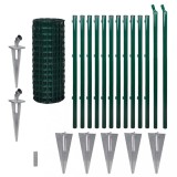 Cumpara ieftin Euro gard, verde, 25 x 1,0 m, otel