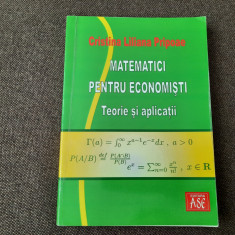 Matematici pentru economisti Teorie si aplicatii Cristina Liliana Pripoae 10/0