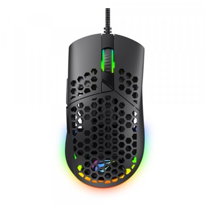 Mouse Gaming Wired USB HAVIT MS1036, RGB, 1200DPI - 7200DPI, 1.6m, Alb foto
