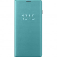 Husa Agenda Led View Cover Verde SAMSUNG Galaxy S10 foto