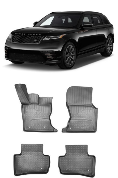 Set Covorase cauciuc stil tavita Land Rover Range Velar 2017-2021