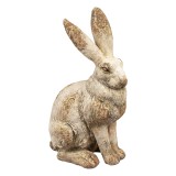 Cumpara ieftin Figurina Iepuras Paste ceramica bej 34x24x55 cm