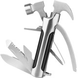 Cumpara ieftin Unealta Multifunctionala Ciocan 14 in 1, Portabila, Fabricata din Otel Inoxidabil, Ideala pentru Camping, Bricolaj si Activitati Outdoor, Cu Design Er, Oem