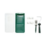 Set mini trafalet 6 piese cu 2 role acrilice 10 cm si pensula Breckner