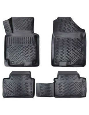 Set covorase auto din cauciuc tip tavita Hyundai I30 II 2011-2017 foto