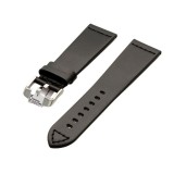 Curea de ceas Morellato Bramante Cuoio Oil - Culoare Neagra - Handmade - 22mm