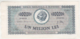 Bnk bn Romania 1000000 lei 1947