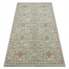 Covor de lana SOHO 477.07.LA400 OSTA - Flori, cadru, natural verde / bej, 160x240 cm
