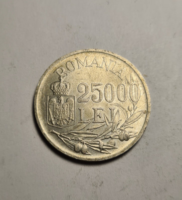 25000 lei 1946 UNC foto