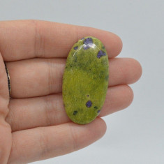 Cabochon stichtit atlansit 42x22x6mm a69