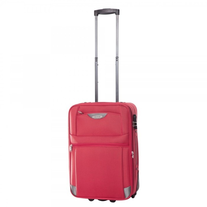 Troler Atlanta Lamonza, 55 cm, Visiniu Troler Atlanta Lamonza, 55 cm, Visiniu
