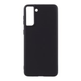 Husa compatibila cu Samsung Galaxy S21 - Silicon, Negru
