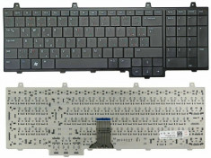 Tastatura laptop Dell Inspiron 1750 neagra UK cu rama foto