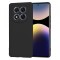 Husa pentru Xiaomi Poco X7 / Note 14 Pro 5G, Techsuit, SoftFlex, Neagra