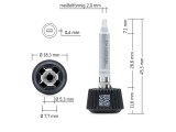V&acirc;rf tip şurubelniţă longlife 2mm - V&acirc;rf şurubelniţă rezistent 2mm
