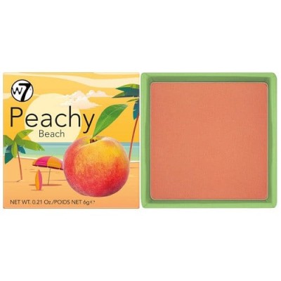 Fard de obraz, W7, Peachy Beach Blush, 6 g foto