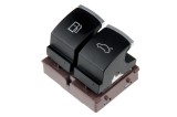 Comutator rezervor combustibil/portbagaj Vw Passat B6 2005-2010, Golf 6 Variant 2009-, Golf 7 Variant 2013-, Jetta 2010-, Cromata, NTY EWS-VW-008