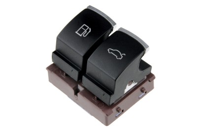 Comutator rezervor combustibil/portbagaj Vw Passat B6 2005-2010, Golf 6 Variant 2009-, Golf 7 Variant 2013-, Jetta 2010-, Cromata, NTY EWS-VW-008 foto