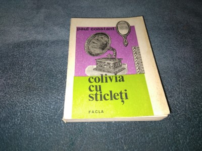 PAUL CONSTANT - COLIVIA CU STICLETI foto