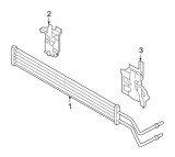 Radiator racire ulei motor, termoflot OEM/OES (Behr) BMW Seria 7 F01/F02, 09.2008-06.2012, motor 4.4 V8 T, 299 kw, 750i/Li benzina, 4.4 V8 Activehybr