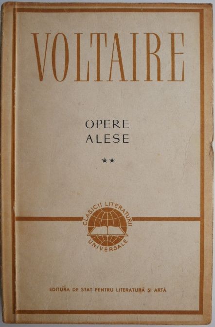 Opere alese II &ndash; Voltaire