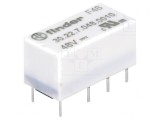 Releu Electromagnetic DPDT 48VDC 3A, Finder