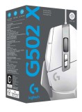 Mouse Logitech G502 X White PC