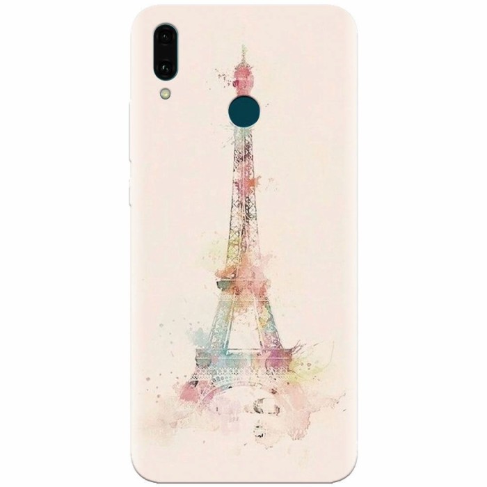 Husa silicon pentru Huawei Y9 2019, Eiffel Tower 001