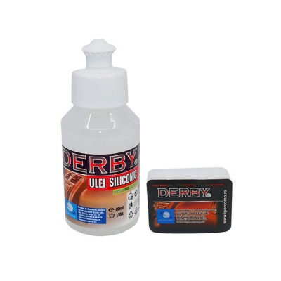 Ulei siliconic parfumat pentru bord 100 ml si burete foto