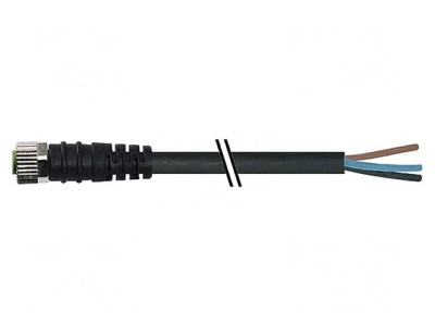 Cablu de conectare M8 4 pini 5m 30VAC foto