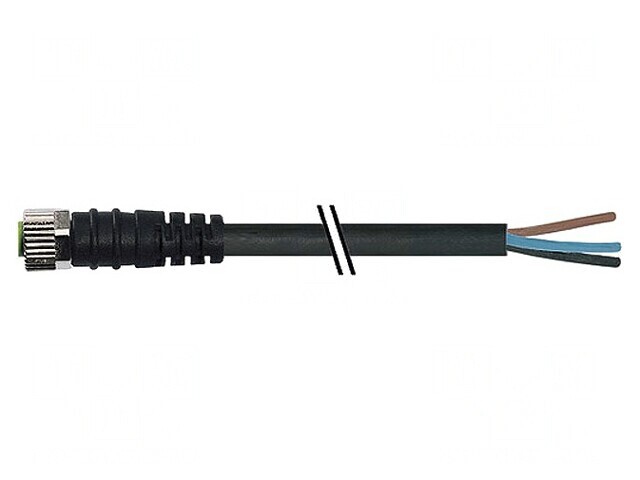Cablu de conectare M8 4 pini 5m 30VAC