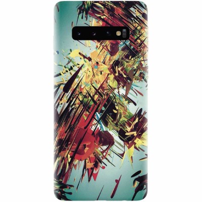 Husa silicon pentru Samsung Galaxy S10 Plus, Complex Abstract Colorful 3D Drawing foto