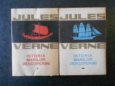 JULES VERNE - ISTORIA MARILOR DESCOPERIRI 2 volume foto