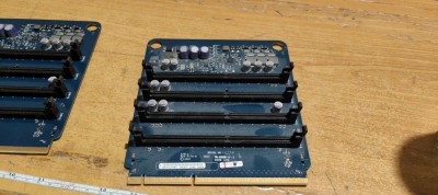 Mac Pro A1186 2006-2007 Memory Riser Board Card 630-7667 820-1981-A foto