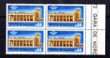 TSV$ - 1972 LP 796 CENTENARUL GARII DE NORD BLOC X 4 MNH/** LUX, Nestampilat