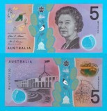 Australia (p#62) 5 Dollars 2016 UNC &#039;Spinebill&#039; serie: BA161507320