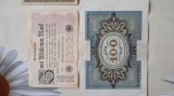 5 banknoten 10pf,2M,20M,100M,2 millionenM 1914 1923 circ