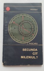 Secunda c&amp;acirc;t mileniul - I. Pascaru (colecția ORIZONTURI) foto