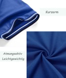 Set 2 Tricouri Polo Barbati LLdress, Maneca Scurta, Usoare, Quick-Dry, Golf, XL, Alb/Navy
