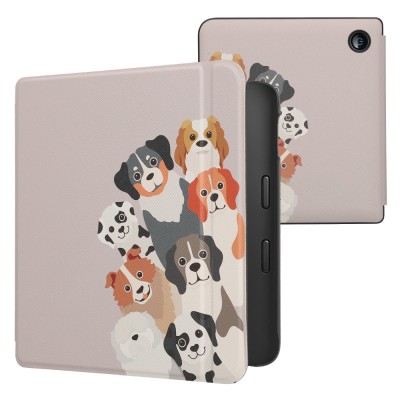Husa Kwmobile pentru Kobo Libra 2, Multicolor, Piele ecologica, KWM0000198X016C foto