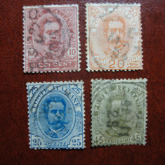 ITALIA 1893/96 SERIE UMBERTO I