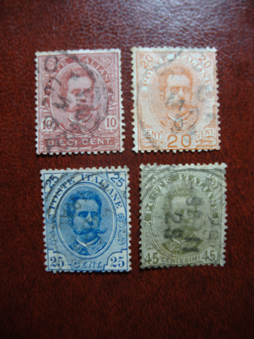 ITALIA 1893/96 SERIE UMBERTO I