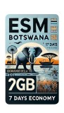 eSIM Botswana 1GB 7Days Economy