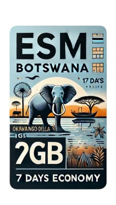 eSIM Botswana 1GB 7Days Economy foto