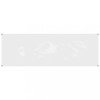 Gossi prelata transparenta cu ochiuri 1x3 m pvc
