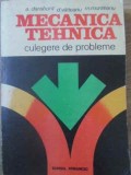 MECANICA TEHNICA. CULEGERE DE PROBLEME STATICA SI CINEMATICA-A. DARABONT, D. VAITEANU, M. MUNTEANU