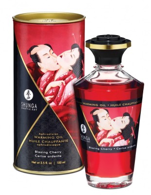 Ulei Shunga Blazing Cherry 100ml foto
