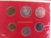 SET MONETAR VATICAN - 1980 - 10, 20, 50, 100 SI 200 LIRE + 500 LIRE ARGINT - PAPA IOAN PAUL AL II-LEA, MONEDE UNC, Europa
