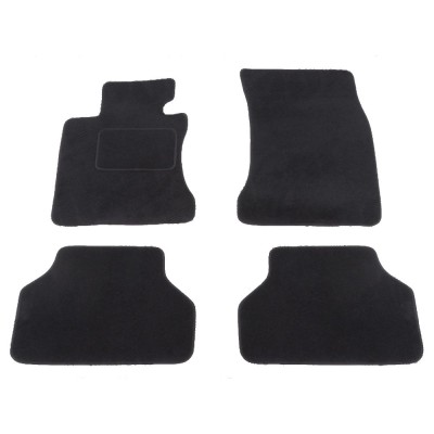 Set covorase auto mocheta Velor BMW Seria 5 (E60/E61), 06.2003-06.2010, negru, foto